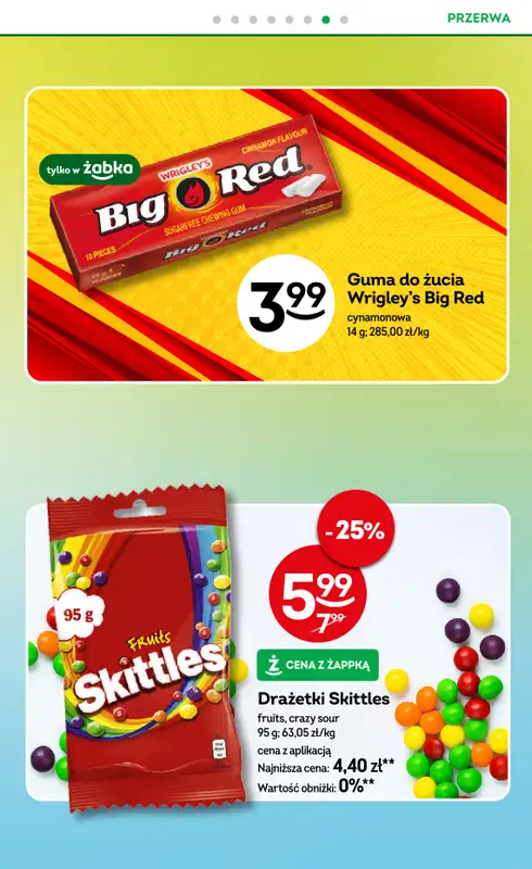 Żabka - gazetka promocyjna Gazetka od środy 23.09 do wtorku 06.10 - strona 70