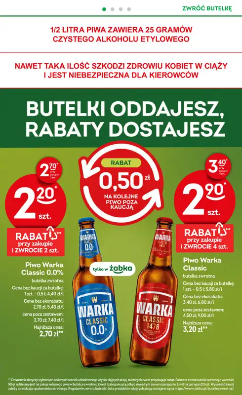 Żabka - gazetka promocyjna Gazetka od środy 23.09 do wtorku 06.10 - strona 34