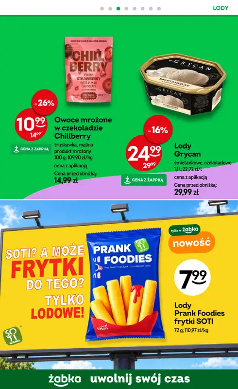 Żabka - gazetka promocyjna Gazetka od środy 23.09 do wtorku 06.10 - strona 50