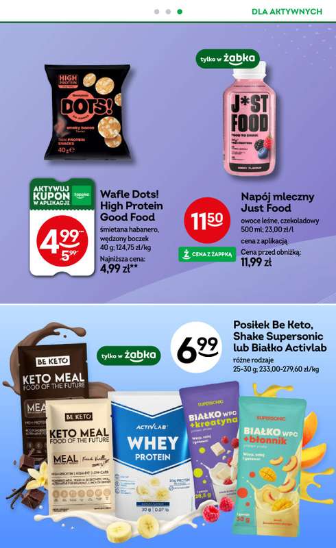 Żabka - gazetka promocyjna Gazetka od środy 23.09 do wtorku 06.10 - strona 74