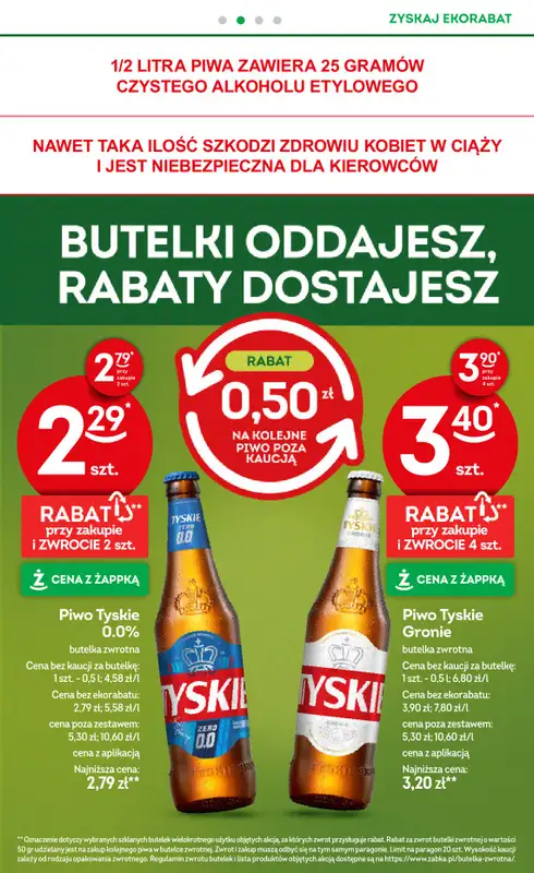 Żabka - gazetka promocyjna Gazetka od środy 23.09 do wtorku 06.10 - strona 35