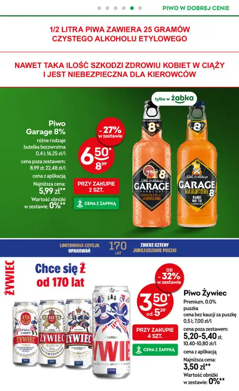 Żabka - gazetka promocyjna Gazetka od środy 23.09 do wtorku 06.10 - strona 42