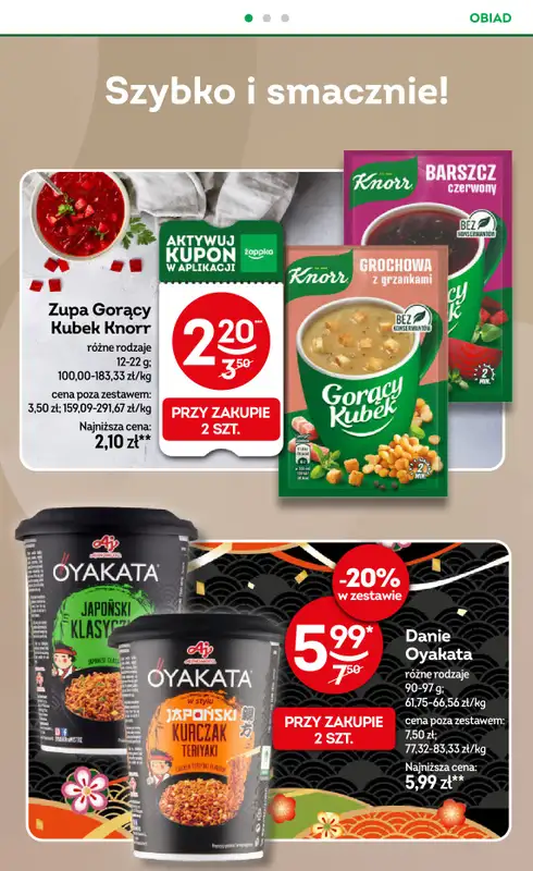 Żabka - gazetka promocyjna Gazetka od środy 23.09 do wtorku 06.10 - strona 76