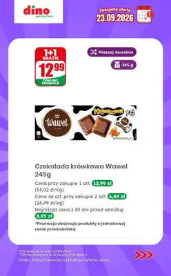 Dino - gazetka promocyjna Specjalna oferta na 23.09.2026 - promocje spoza gazetki od środy 23.09 do środy 23.09 - strona 8
