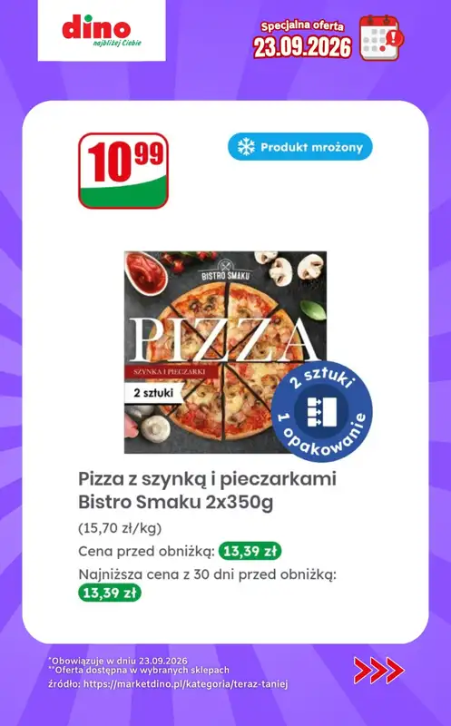 Dino - gazetka promocyjna Specjalna oferta na 23.09.2026 - promocje spoza gazetki od środy 23.09 do środy 23.09 - strona 9
