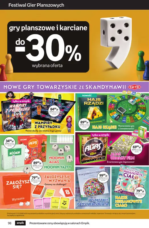Empik - gazetka promocyjna Tom kultury: zabawki od środy 23.09 do wtorku 13.10 - strona 7