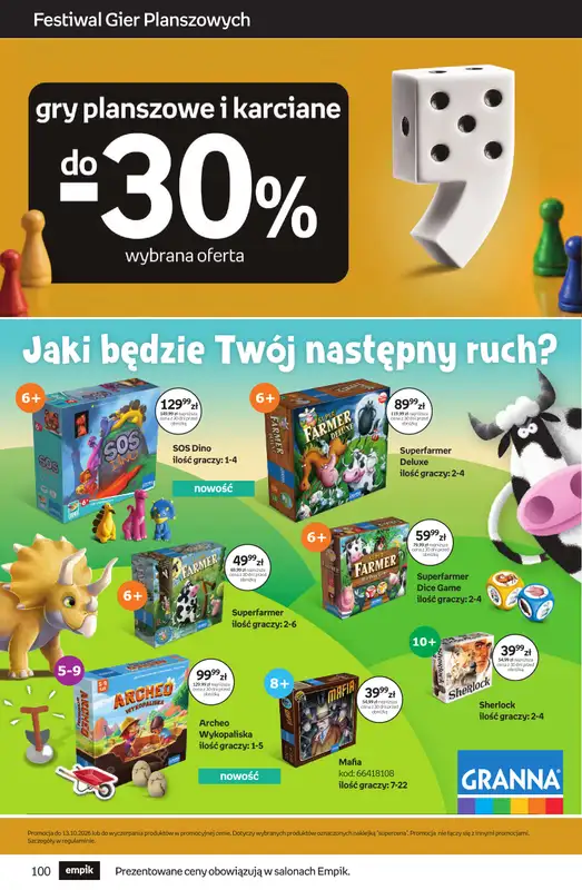 Empik - gazetka promocyjna Tom kultury: zabawki od środy 23.09 do wtorku 13.10 - strona 9