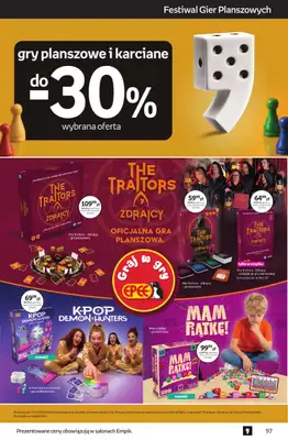 Empik - gazetka promocyjna Tom kultury: zabawki od środy 23.09 do wtorku 13.10 - strona 6