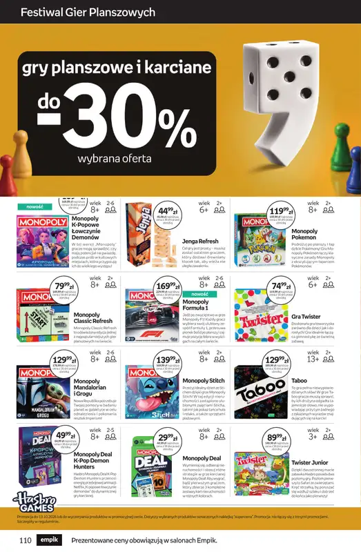 Empik - gazetka promocyjna Tom kultury: zabawki od środy 23.09 do wtorku 13.10 - strona 19