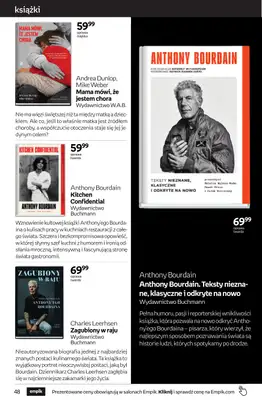 Empik - gazetka promocyjna Tom kultury: książki od środy 23.09 do wtorku 13.10 - strona 48
