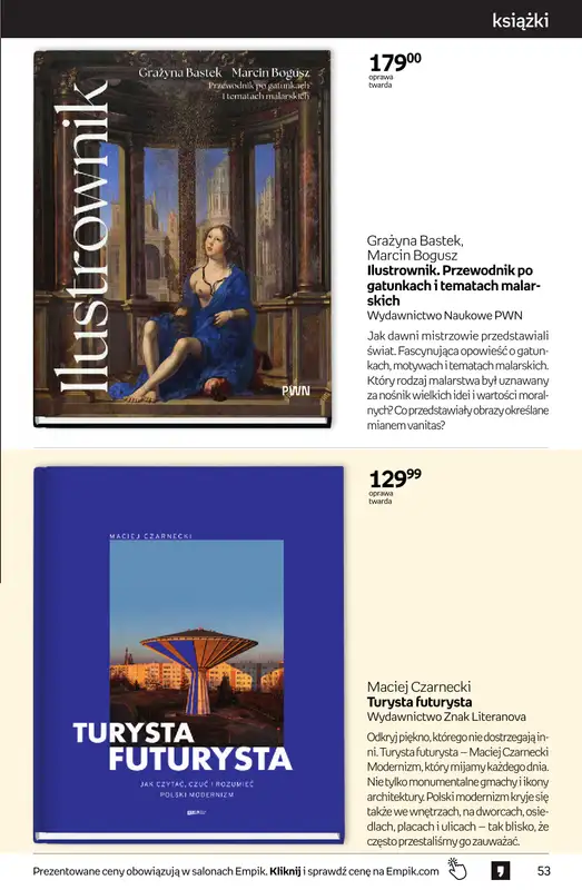 Empik - gazetka promocyjna Tom kultury: książki od środy 23.09 do wtorku 13.10 - strona 53