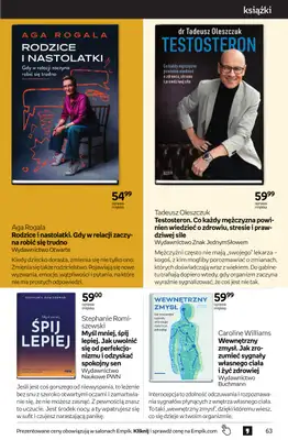 Empik - gazetka promocyjna Tom kultury: książki od środy 23.09 do wtorku 13.10 - strona 63