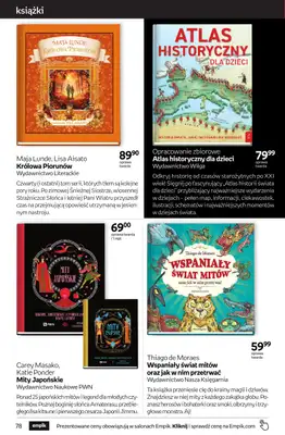 Empik - gazetka promocyjna Tom kultury: książki od środy 23.09 do wtorku 13.10 - strona 78
