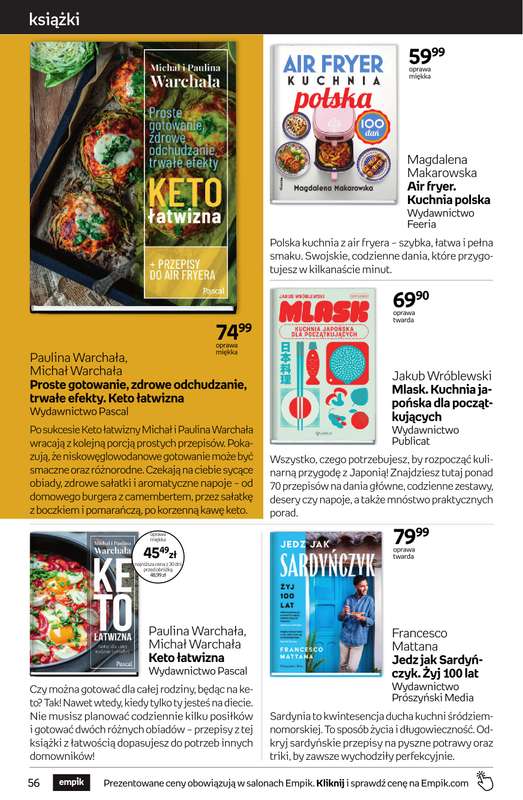 Empik - gazetka promocyjna Tom kultury: książki od środy 23.09 do wtorku 13.10 - strona 56