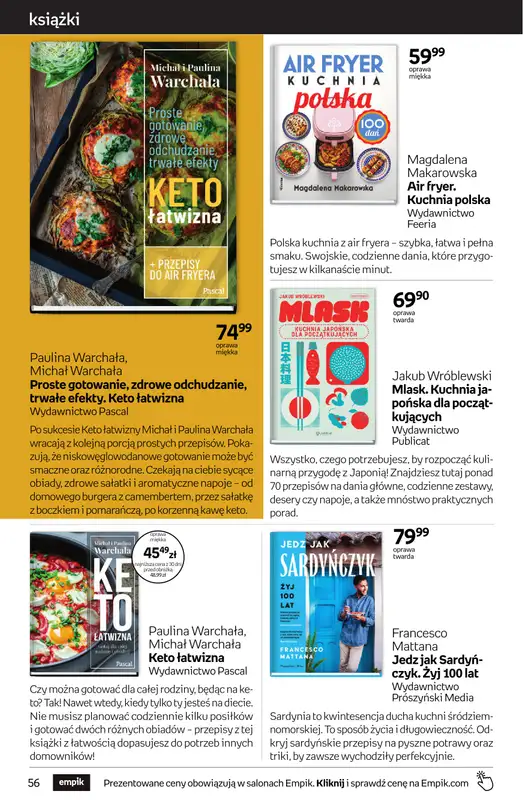 Empik - gazetka promocyjna Tom kultury: książki od środy 23.09 do wtorku 13.10 - strona 56