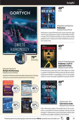 Empik - gazetka promocyjna Tom kultury: książki od środy 23.09 do wtorku 13.10 - strona 27