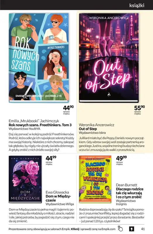 Empik - gazetka promocyjna Tom kultury: książki od środy 23.09 do wtorku 13.10 - strona 41