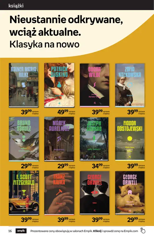 Empik - gazetka promocyjna Tom kultury: książki od środy 23.09 do wtorku 13.10 - strona 16