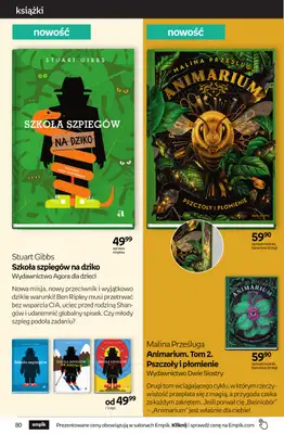 Empik - gazetka promocyjna Tom kultury: książki od środy 23.09 do wtorku 13.10 - strona 80