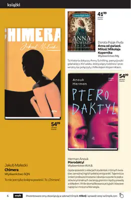 Empik - gazetka promocyjna Tom kultury: książki od środy 23.09 do wtorku 13.10 - strona 6