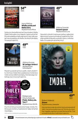 Empik - gazetka promocyjna Tom kultury: książki od środy 23.09 do wtorku 13.10 - strona 30