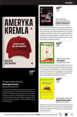 Empik - gazetka promocyjna Tom kultury: książki od środy 23.09 do wtorku 13.10 - strona 43