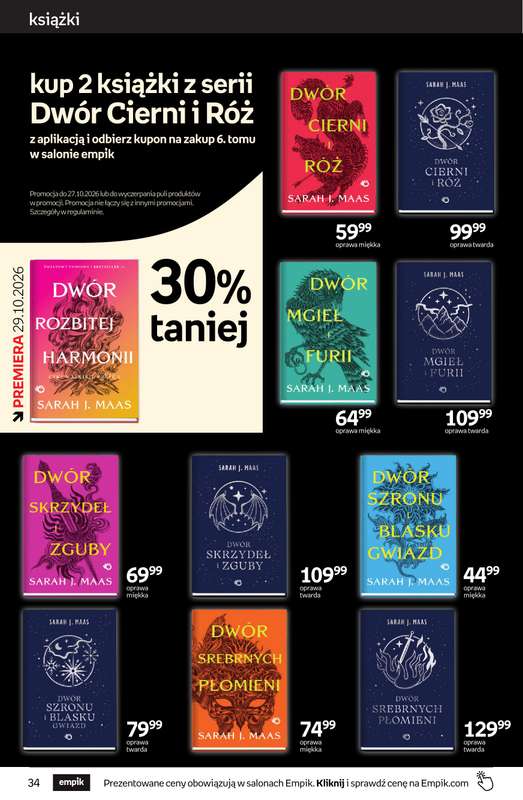 Empik - gazetka promocyjna Tom kultury: książki od środy 23.09 do wtorku 13.10 - strona 34