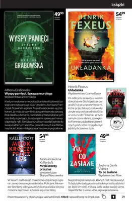Empik - gazetka promocyjna Tom kultury: książki od środy 23.09 do wtorku 13.10 - strona 29
