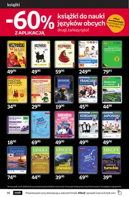 Empik - gazetka promocyjna Tom kultury: książki od środy 23.09 do wtorku 13.10 - strona 68