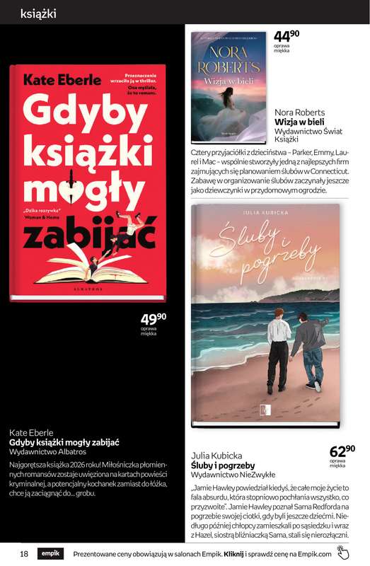Empik - gazetka promocyjna Tom kultury: książki od środy 23.09 do wtorku 13.10 - strona 18
