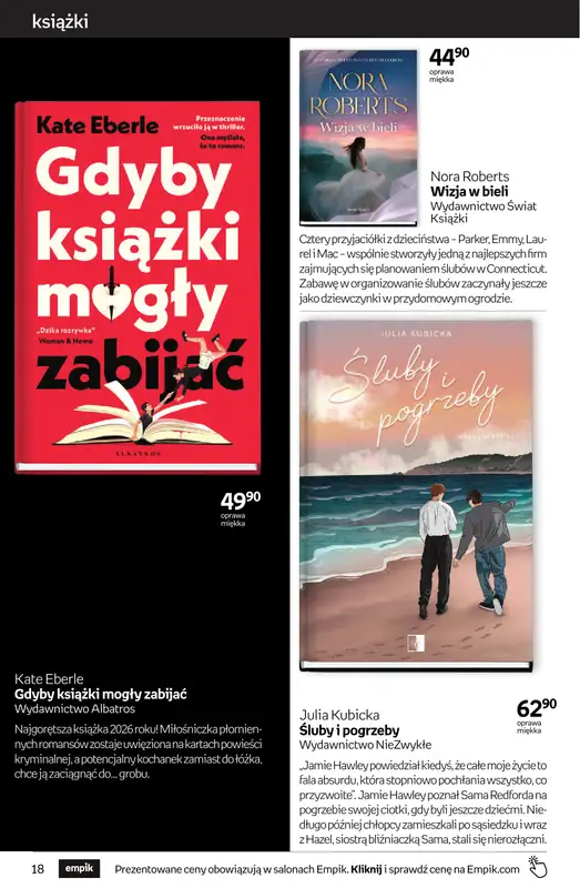 Empik - gazetka promocyjna Tom kultury: książki od środy 23.09 do wtorku 13.10 - strona 18