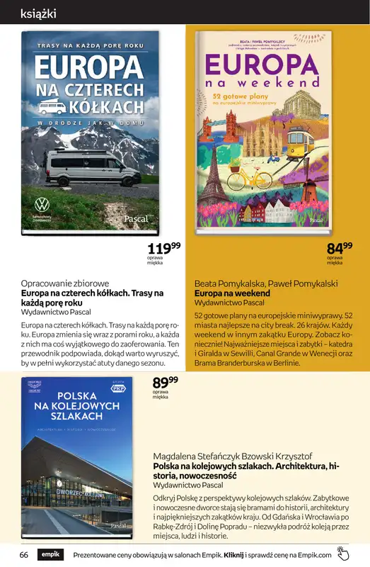 Empik - gazetka promocyjna Tom kultury: książki od środy 23.09 do wtorku 13.10 - strona 66
