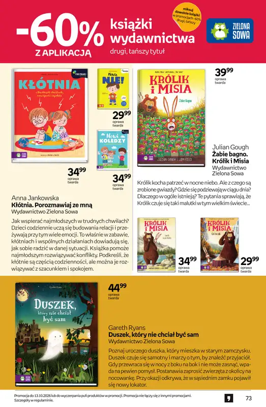 Empik - gazetka promocyjna Tom kultury: książki od środy 23.09 do wtorku 13.10 - strona 73