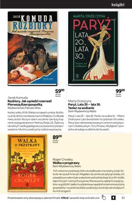 Empik - gazetka promocyjna Tom kultury: książki od środy 23.09 do wtorku 13.10 - strona 51