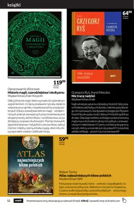 Empik - gazetka promocyjna Tom kultury: książki od środy 23.09 do wtorku 13.10 - strona 52
