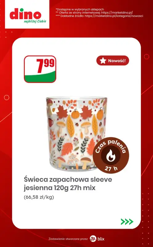 Dino - gazetka promocyjna Nowości w Dino! od środy 23.09  - strona 11