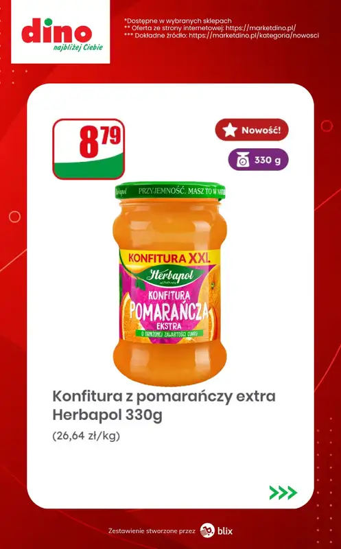 Dino - gazetka promocyjna Nowości w Dino! od środy 23.09  - strona 6