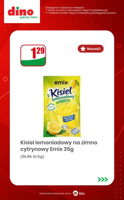 Dino - gazetka promocyjna Nowości w Dino! od środy 23.09  - strona 8