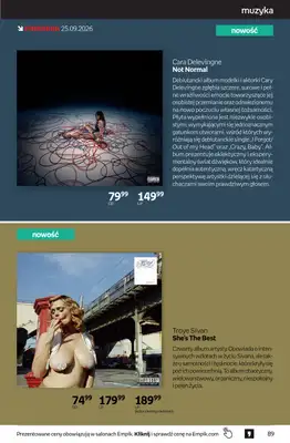 Empik - gazetka promocyjna Tom kultury: muzyka od środy 23.09 do wtorku 13.10 - strona 9