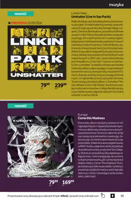 Empik - gazetka promocyjna Tom kultury: muzyka od środy 23.09 do wtorku 13.10 - strona 5
