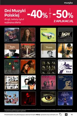 Empik - gazetka promocyjna Tom kultury: muzyka od środy 23.09 do wtorku 13.10 - strona 11