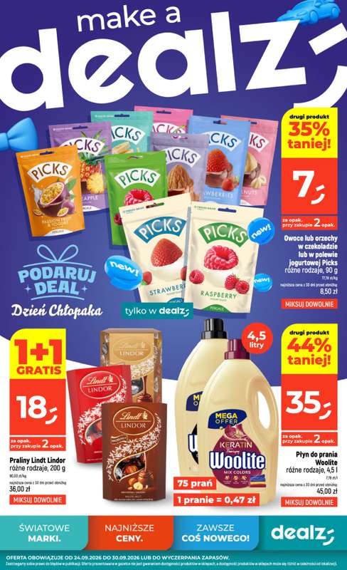 Dealz - gazetka promocyjna Make a Dealz! od czwartku 24.09 do środy 30.09