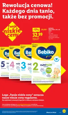 Lidl - gazetka promocyjna Rewolucja Cenowa! od piątku 21.08 do środy 30.09 - strona 3