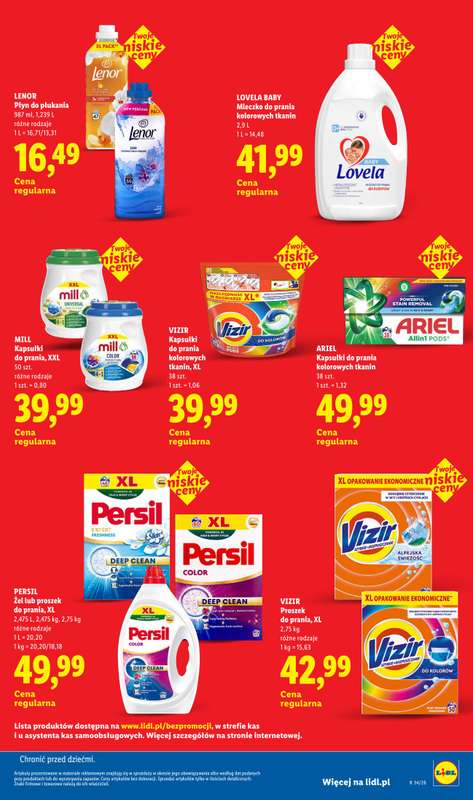 Lidl - gazetka promocyjna Rewolucja Cenowa! od piątku 21.08 do środy 30.09 - strona 17