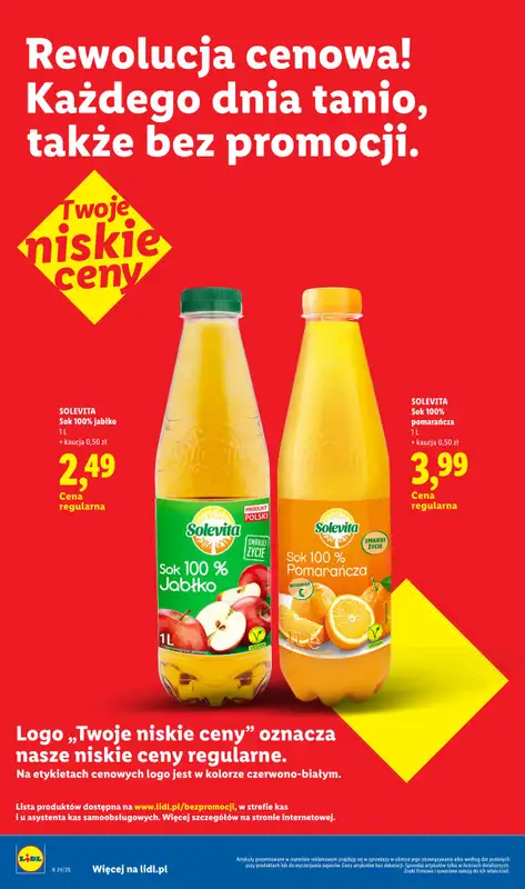 Lidl - gazetka promocyjna Rewolucja Cenowa! od piątku 21.08 do środy 30.09 - strona 10