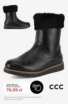 CCC - gazetka promocyjna SALE: damskie BUTY OCIEPLANE od czwartku 24.09  - strona 2