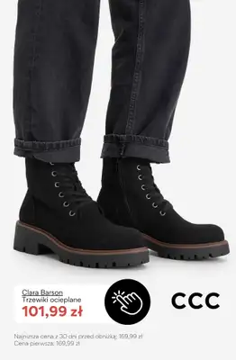 CCC - gazetka promocyjna SALE: damskie BUTY OCIEPLANE od czwartku 24.09  - strona 8