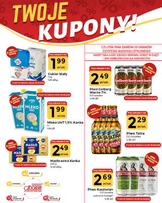 Społem Częstochowa - gazetka promocyjna Plakaty promocyjne od czwartku 24.09 do środy 30.09 - strona 2