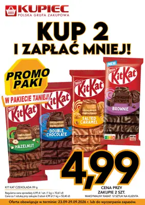 Kupiec - gazetka promocyjna Oferta plakatowa od środy 23.09 do wtorku 29.09 - strona 9