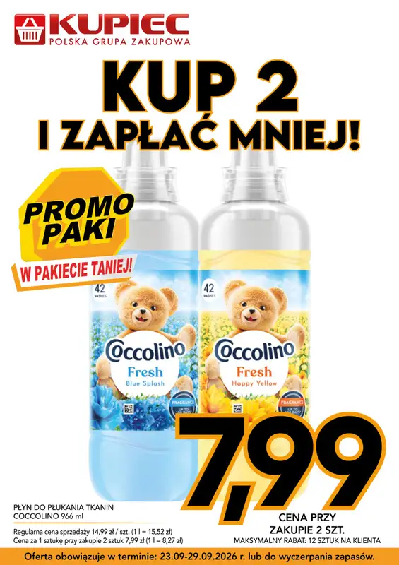 Kupiec - gazetka promocyjna Oferta plakatowa od środy 23.09 do wtorku 29.09 - strona 6